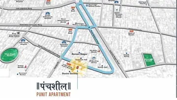 Location of Panchshil Punit Apartment - Image 99908