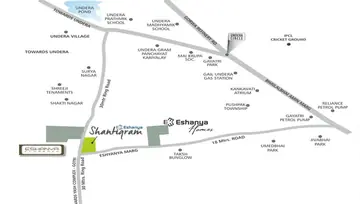 Location of Urban Eshanya Shantigram - Image 184610
