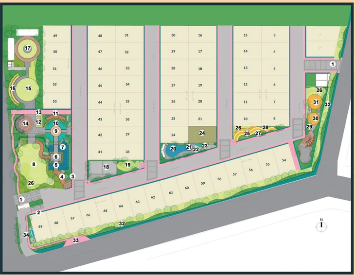Master Plan of Hatha Svasthya Mandala in Whitefield, Bangalore - Image 100011