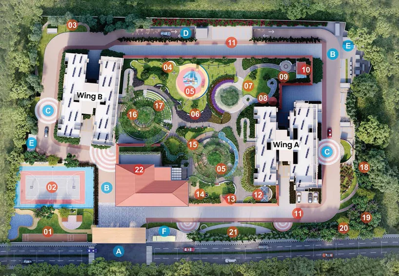 Master Plan of Mahindra Zen in Begur, Bangalore - Image 100037