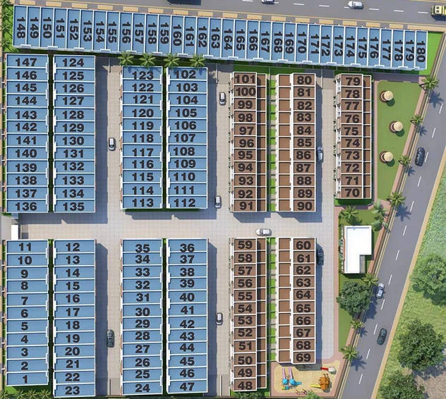 Master Plan of Ananta Shubhlaxmi in Waghodia Road, Vadodara - Image 182733