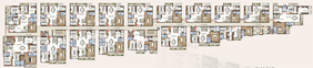 Floor Plan of Platinum East Woods in Whitefield, Bangalore - Image 100120