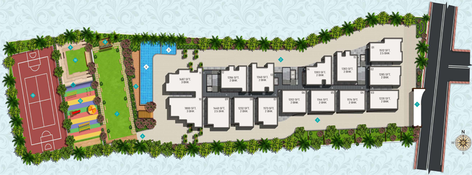 Master Plan of CBR Sarasthira in Whitefield, Bangalore - Image 100084