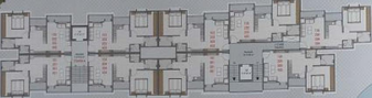 Floor Plan of Zam Sifa Complex in Tandalja, Vadodara - Image 204904