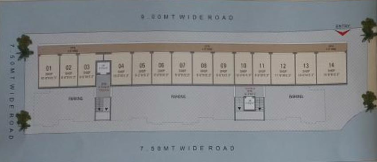 Master Plan of Zam Sifa Complex in Tandalja, Vadodara - Image 204905