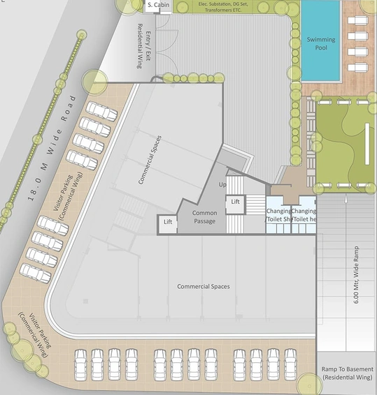 Master Plan of Shivanta Iris in Gotri, Vadodara - Image 198355