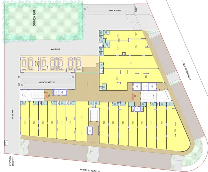 Master Plan of Shubh Atulyam Saral in Kudasan, Gandhinagar - Image 100214