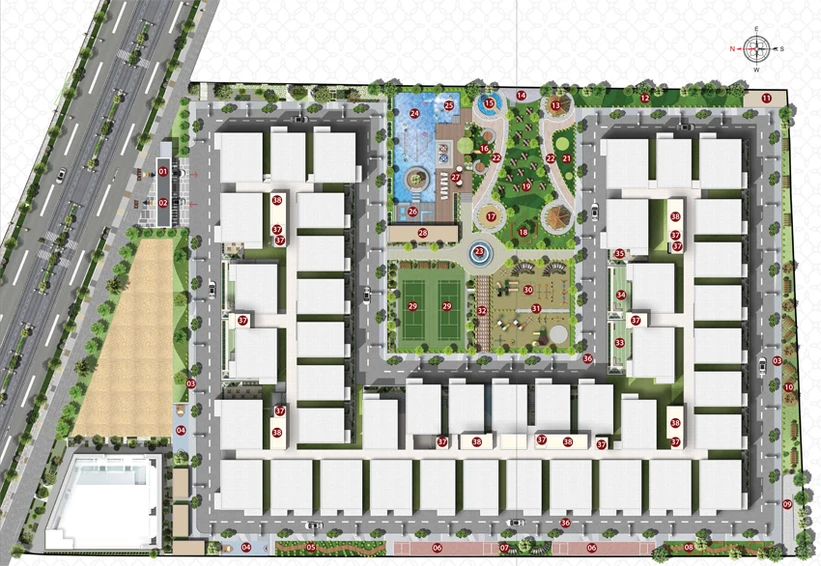 Master Plan of Sanjeevini Srushti in Whitefield, Bangalore - Image 100232