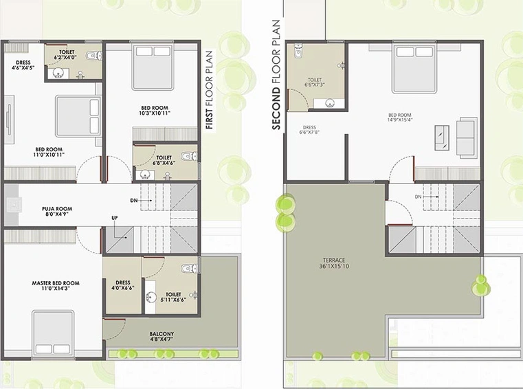 5 BHK House/Villa in Samanvay Saptarshi in Manjalpur, Vadodara - Image 823978