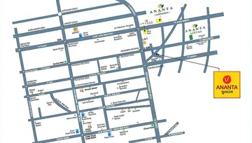 Location of Ananta Shubharambh - Image 182720