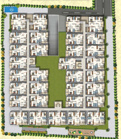 Master Plan of Siddartha Solitaire in Hosa Road, Bangalore - Image 100625