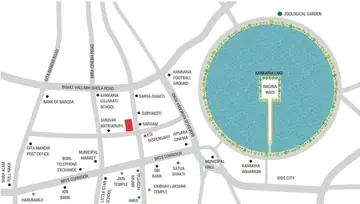 Location of Shreeji Jaldeep Residency - Image 100260