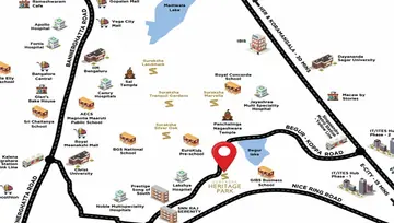 Location of Suraksha Heritage Park - Image 100630