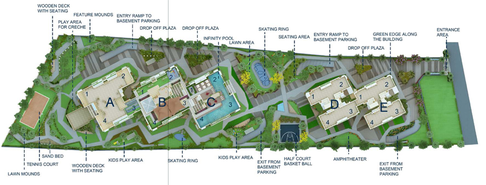 Master Plan of The Five Summits Address in Whitefield, Bangalore - Image 100638
