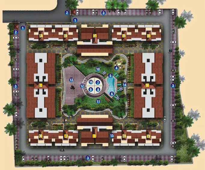 Master Plan of Four Seasons Perola in Kadamba Plateau, Goa - Image 163302