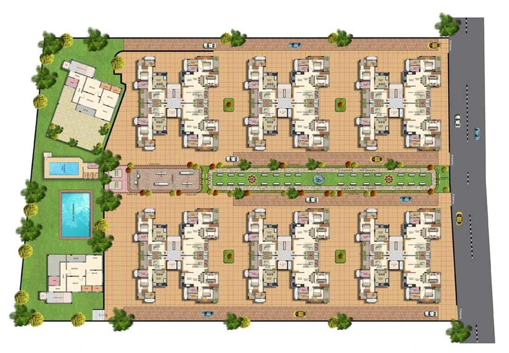 Master Plan of Alps Valley in Porvorim, Goa - Image 163706