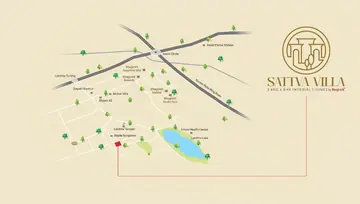 Location of P Bhagirath Sattva Villa - Image 100271