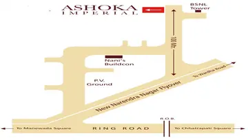 Location of Ashoka Imperial - Image 166318
