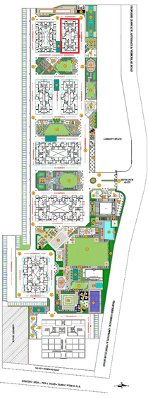 Master Plan of Abhijit Jayanti Nagari 7 in Besa, Nagpur - Image 165473