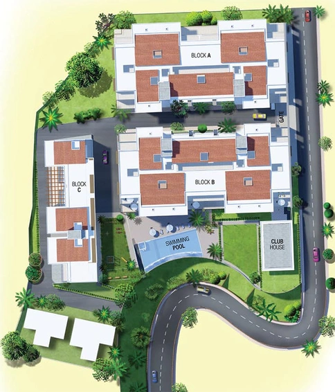Master Plan of Sardesai Mayflower Enclave in Kadamba Plateau, Goa - Image 163322