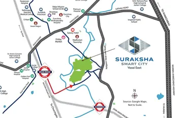 Location of Suraksha Terra - Image 18788