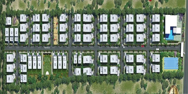 Master Plan of Whitestone Rosario in Whitefield, Bangalore - Image 115984