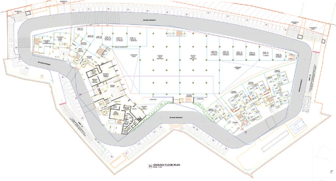 Master Plan of Monarch Aqua in KR Puram, Bangalore - Image 100647