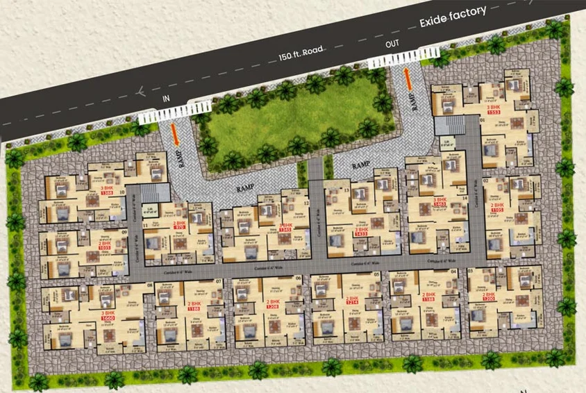 Master Plan of Vilaras Legacy in Sarjapur, Bangalore - Image 100767