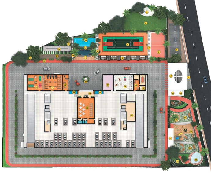 Master Plan of Ruchira Iris in Whitefield, Bangalore - Image 100759