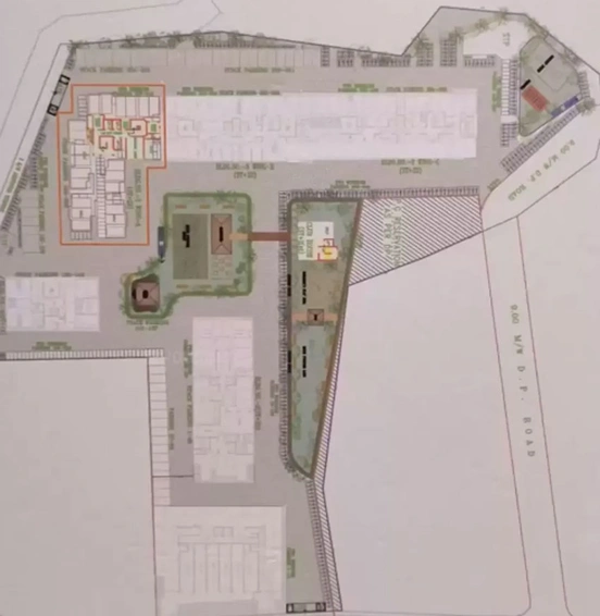 Master Plan of Evershine Pearl Garden in Vasai West, Palghar - Image 18829
