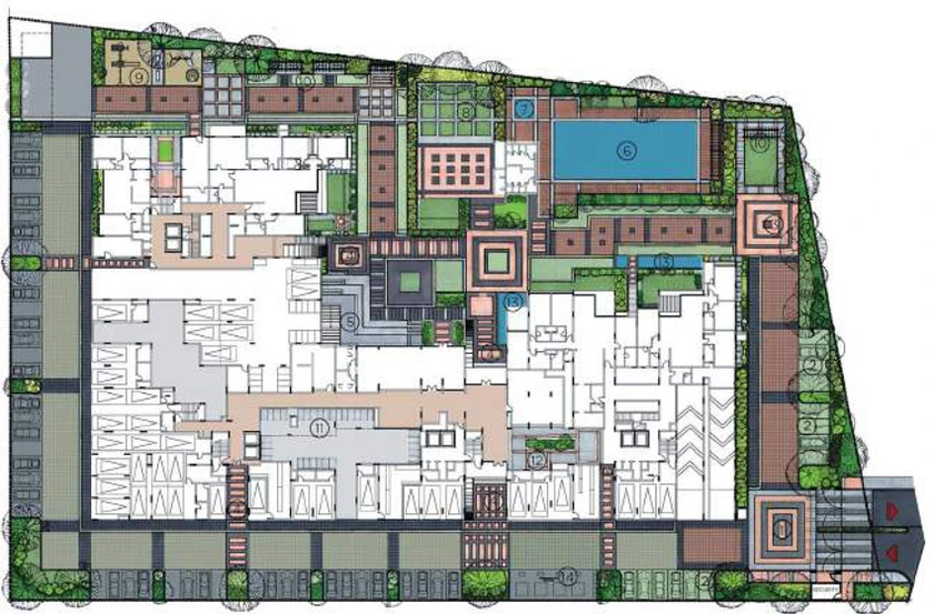 Master Plan of Spectra Palmwoods in Varthur, Bangalore - Image 100668