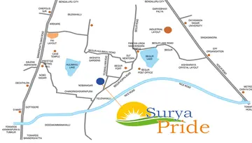 Location of Lavish Surya Pride - Image 100772