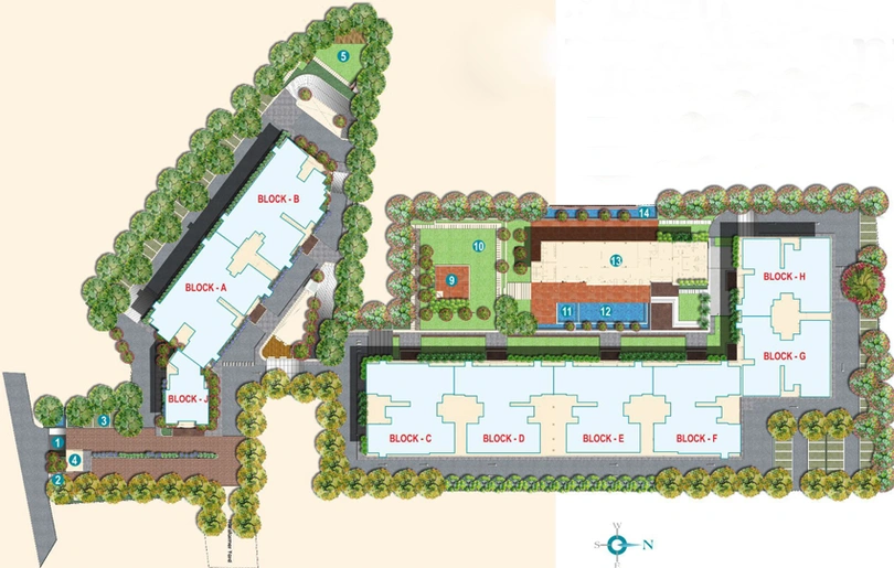 Master Plan of Sumadhura Silver Ripples in Whitefield, Bangalore - Image 100749