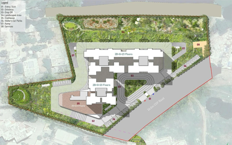 Master Plan of Vaswani Starlight in Whitefield, Bangalore - Image 100892