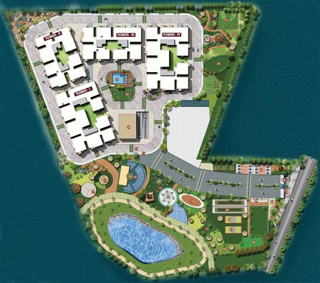 Master Plan of PSR Vanasree in Varthur, Bangalore - Image 100948