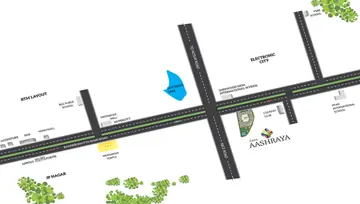 Location of Jains Aashraya - Image 101227