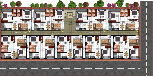 Master Plan of Celebrity Cascade in Bommasandra, Bangalore - Image 101207
