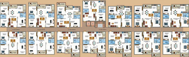 Floor Plan of Sree Urban Orchids Phase 2 in Panathur, Bangalore - Image 101217