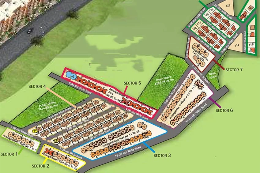 Master Plan of Axon Raju Kunawars My Town in Butibori, Nagpur - Image 160761