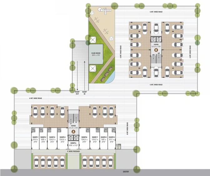 Master Plan of Manorath Lifestyle in Randesan, Gandhinagar - Image 101272