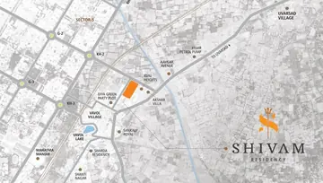 Location of Om Shivam Residency - Image 101294