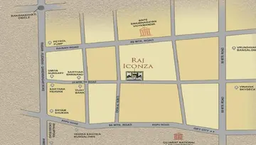 Location of Rajnandan Raj Iconza - Image 101133