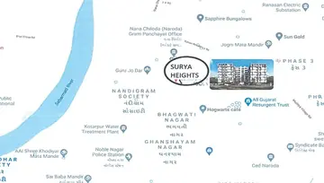 Location of Satnam Surya Heights - Image 101448