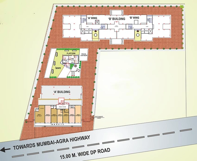 Master Plan of Nirman Ashiyana in Dwarka, Nashik - Image 165227