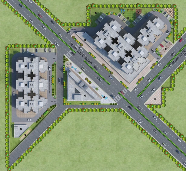 Master Plan of Yashika Homes in Sector 104, Gurgaon - Image 101263