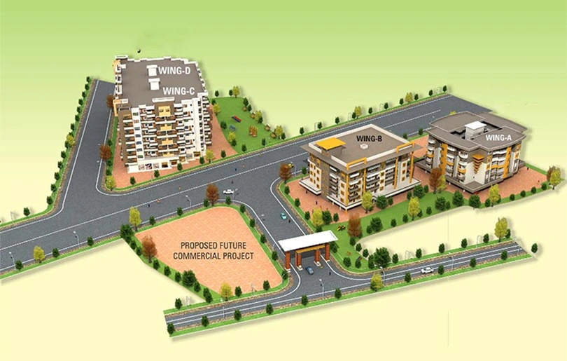 Master Plan of Shri Swami Puram Phase 2 in Wardha Road, Nagpur - Image 160886