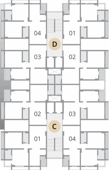 Floor Plan of Dev Aashish Divine 2 in Vatva, Ahmedabad - Image 101144