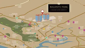 Location of Metro Regents Park - Image 98111