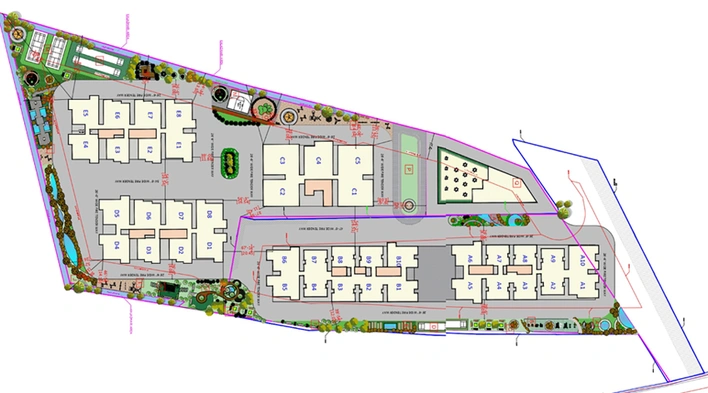 Master Plan of Greennesto Primus in Sarjapur, Bangalore - Image 101249