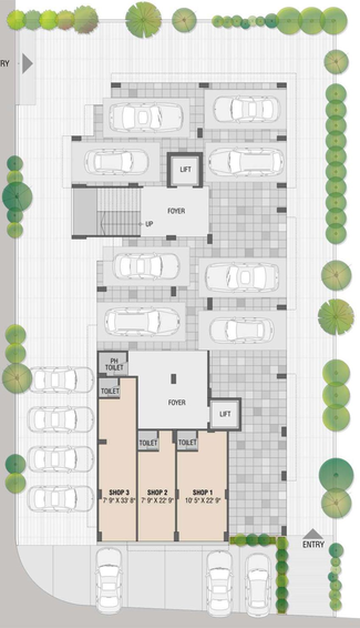 Master Plan of Keshav Akshar Luxuria in Ghuma, Ahmedabad - Image 101421